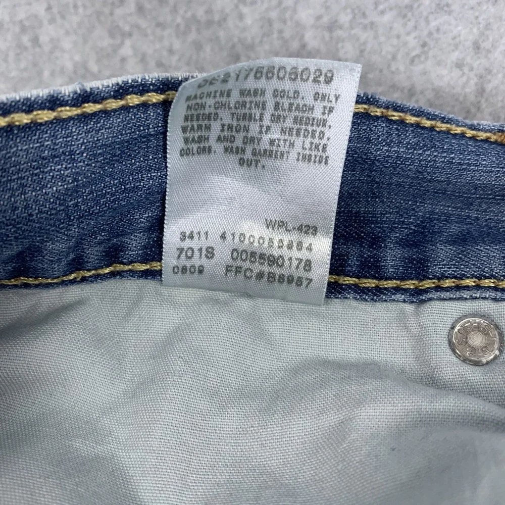 Y2K Levi's 559 Relaxed Straight Jeans Mens 38x30 Blue Denim Medium Wash Cotton